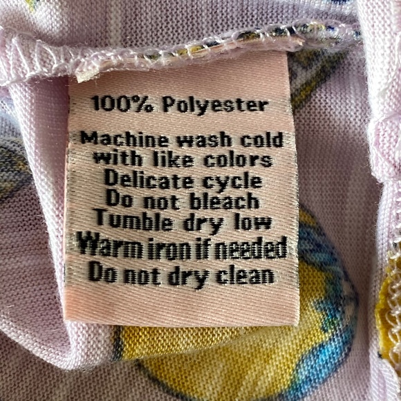 JUICY COUTURE Top Lemons Cold-Shoulder Lavender Size S XL - Picture 8 of 11